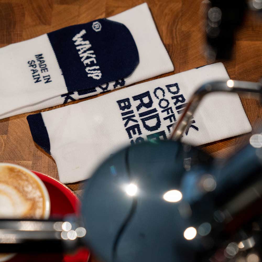 DRINK COFFEE BLUE - CYCLING SOCKS
