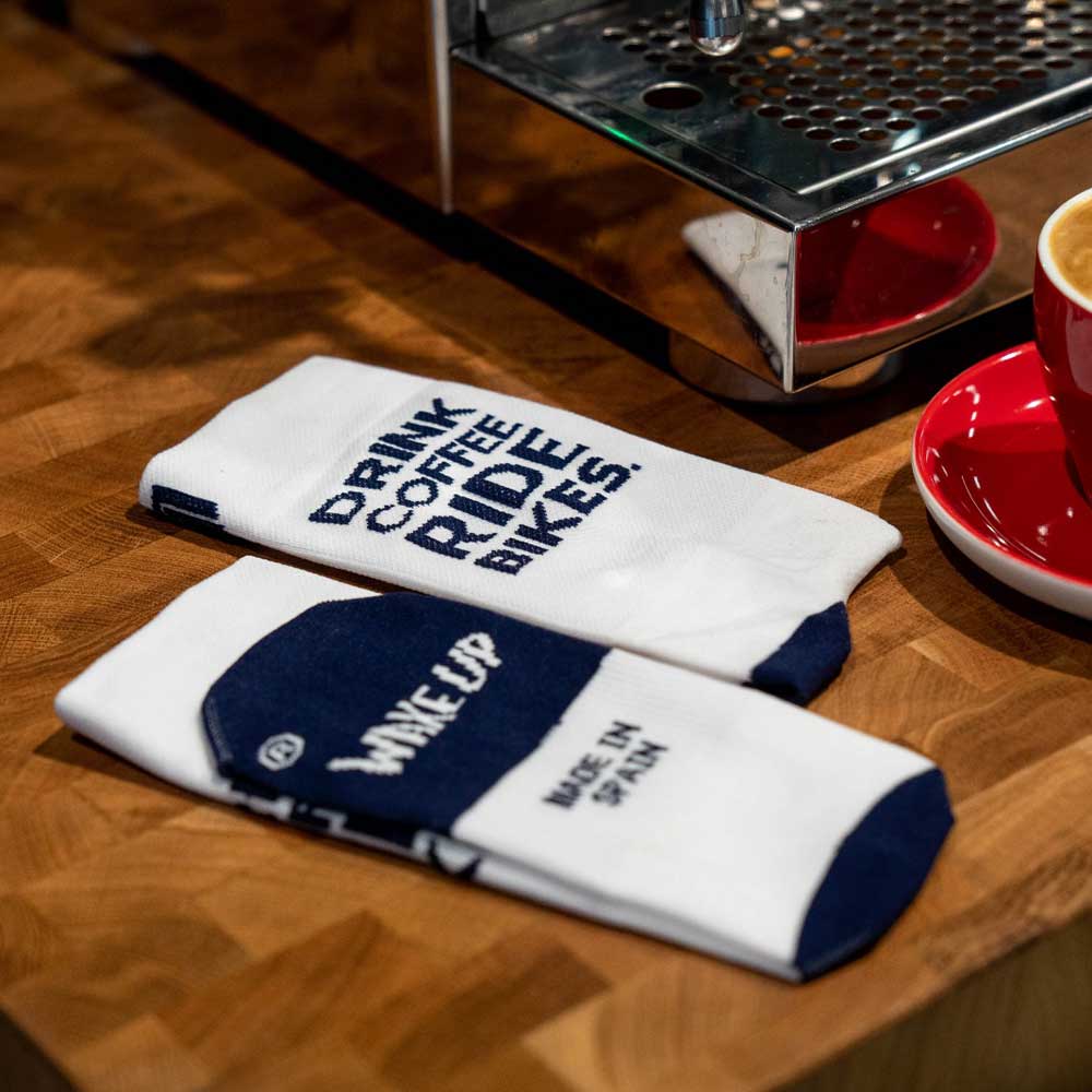 DRINK COFFEE BLUE - CYCLING SOCKS