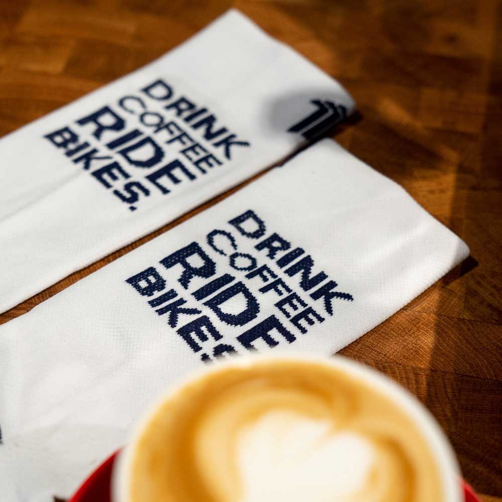 DRINK COFFEE BLUE - CYCLING SOCKS