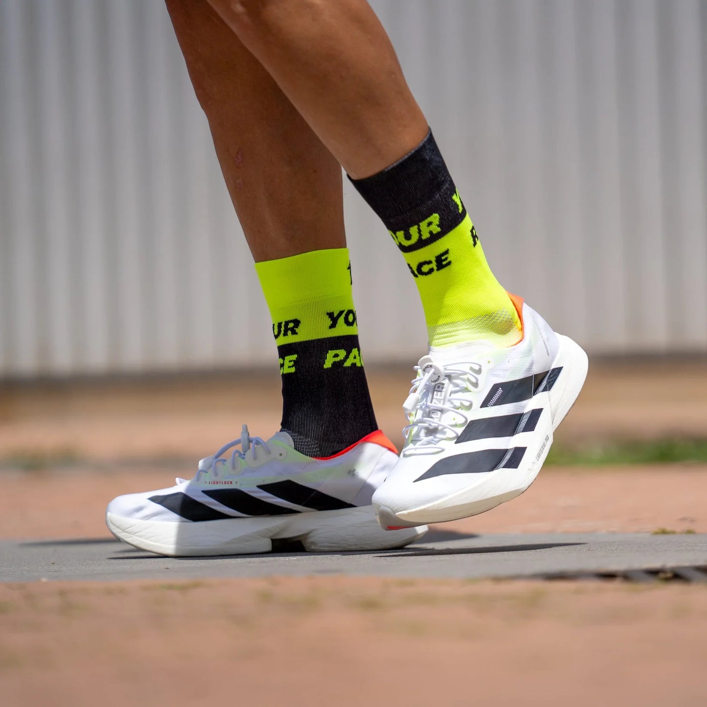 RACE PACE BLACK - RUNNING SOCKS