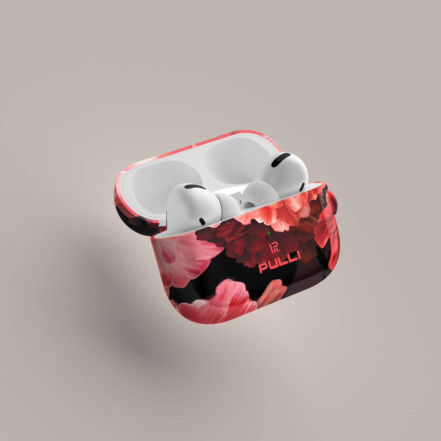Airpod Case - Crimson Bloom