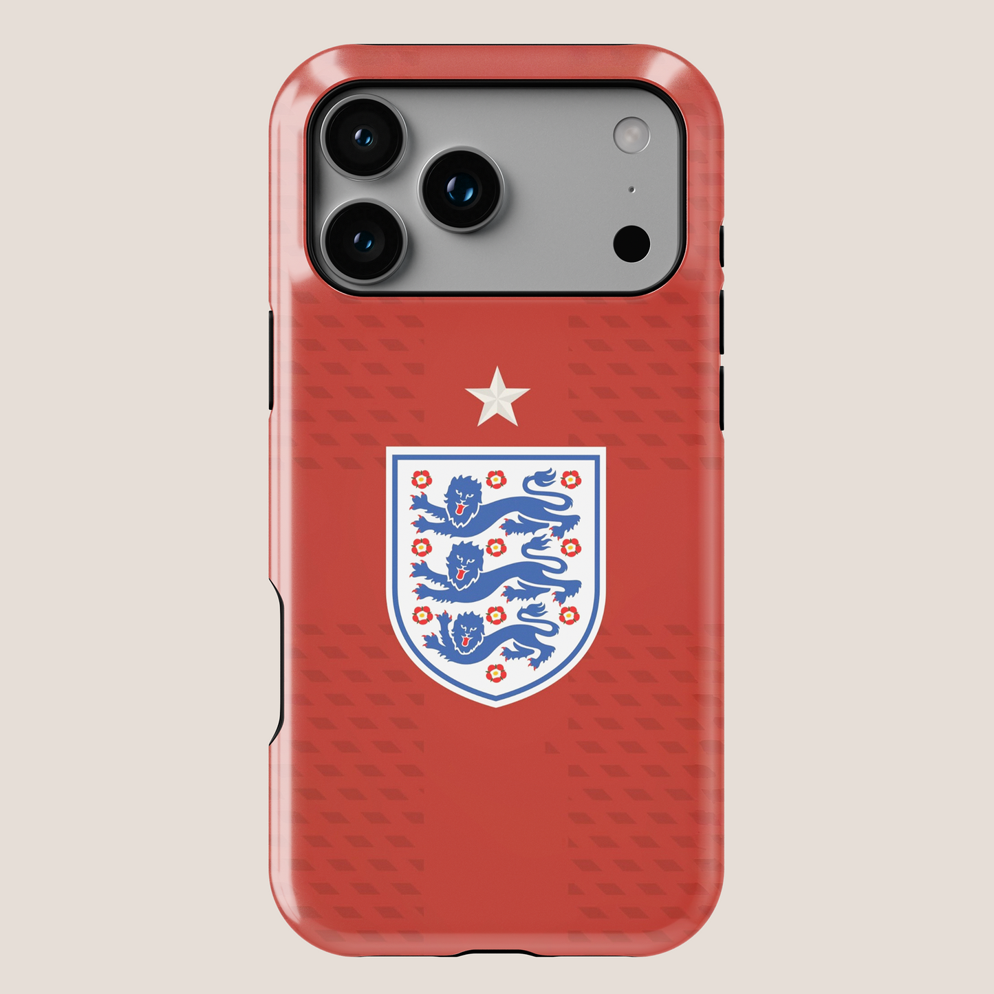 England Three Lions Red