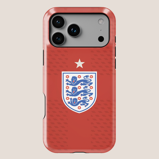 England Three Lions Red